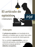 El Artículo de Opinión