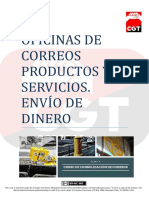 TemarioCGT2020 T4 Oficinas de Correos Productos y Servicios. Envío de Dinero PDF Licencia