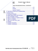 Testing and Troubleshooting - Contents: Propeller Owner's Manual 139