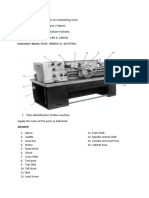 Machining Tools Lathe Parts Controls