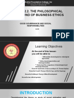 Chapter 2.2. The Philosophical Background of Business Ethics