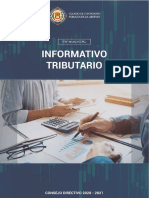Informativo Tributario Nº 38 - It Nº 037-2021-Ccpll