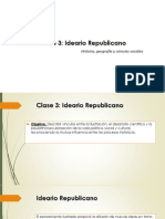Clase 3 - Ideario Republicano