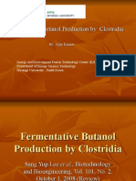 Fermentative Butanol Production by Clostridia