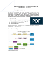 Tratamiento aguas residuales industriales