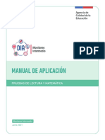 Manual Aplicacion Lectura y Matematica Monitoreo