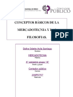 Conceptos Básicos de La Mercadotecnia y Las Filosofias.