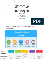 Guidance on SIPOC & Job Report