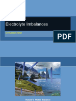 Electrolyte Disturbaces - Hyponatremia and Hypernatremia