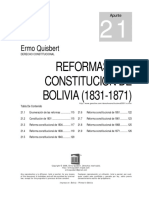 Reformas de La Constitucion de Bolivia