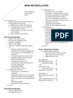 CA5105 - Bank Reconciliation