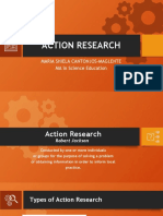 ACTION RESEARCH reporting