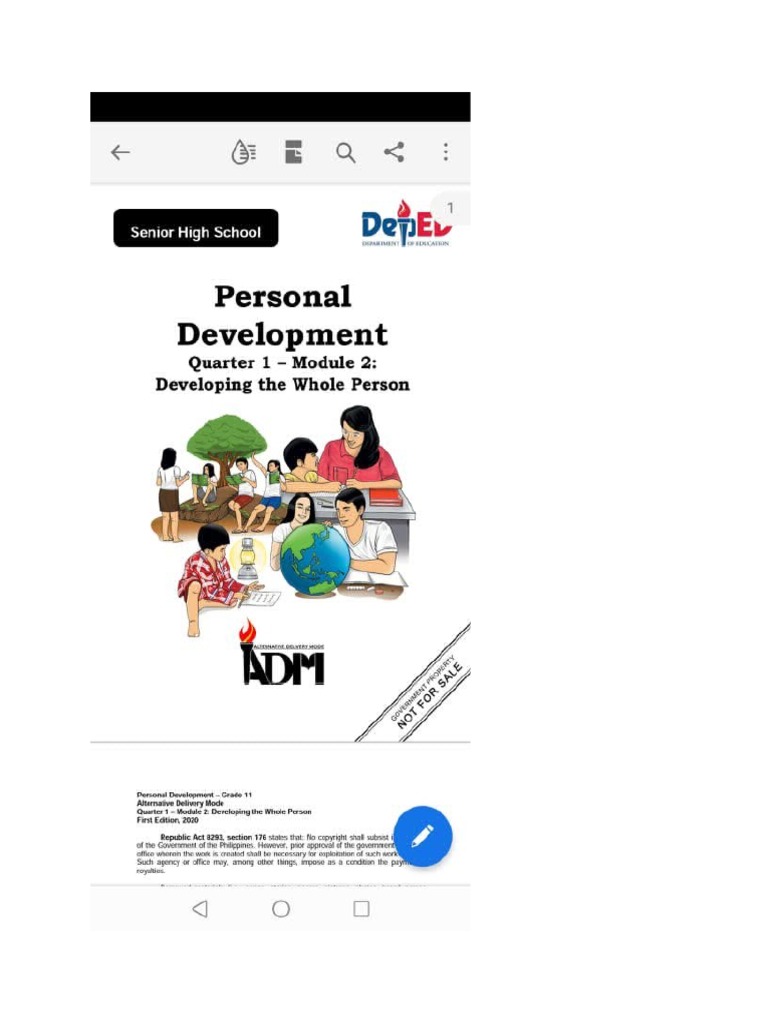 Personal Development Module 2 4 | PDF