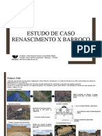 Trabalho Estudo de Caso Renascimento e Barroco