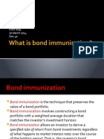 40-Bond Immunisation