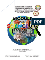 Earth and Space 10 Module First Quarter 1 1