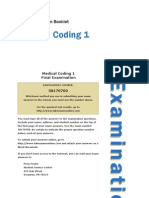 Medical Coding 1 - Exam
