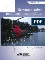 Breviario Sobre Modelado Matemático - Francisco Valdés Parada
