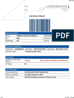 Laboratory Ereport: Tamirat Defalign Debelo - Ethiopia Male Non Travler 35Y 251911437843