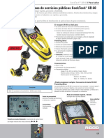 Especificaciones Detector de Tuberias