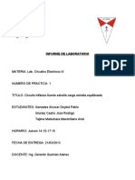 Informe 1-Circuito Trifasico Estrella