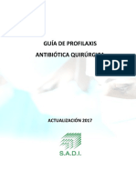 Guía de Profilaxis Antibiótica Quirúrgica Sadi 2017