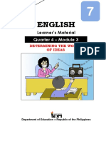 English: Learner's Material