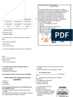 Ficha Texto Informativo El Bullyng y Problemas Con Monedas y Billetes