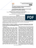 Pyricularia Grisea Secara in Vitro The Efficacy of Several Biological Agents Against in Vitro Growth Suppression of Pyricularia Agrisea