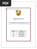 NMIMS University Faculty: Dr. Gita A Kumta: Research Methodology