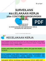 Survailans Kecelakaan Kerja