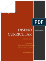 Educacion - AraceliMercado - Diseño Curricular
