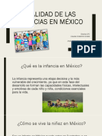 Realidad de Las Infancias en México