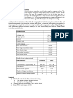 Group Assignment-Overheads Costing