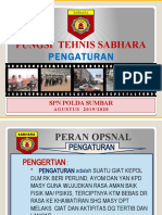 MP Pengaturan Sabhara 2018