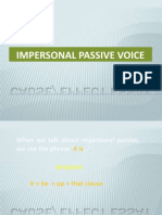 Impersonal Passive