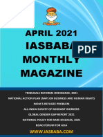 IASbabas APRIL 2021 CURRENT AFFAIRS MAGAZINE
