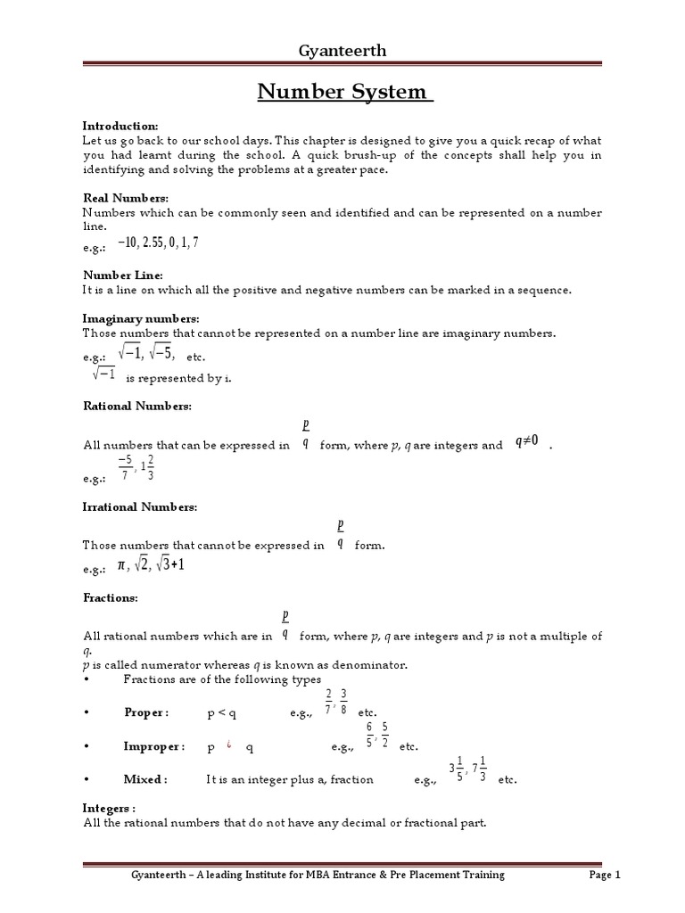 Campus Aptitude | PDF | Numbers | Polynomial