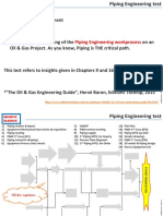 Herve Baron - Engineering Training - Piping Engineering Test