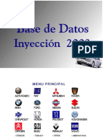 Base Datos Inyeccion 2003