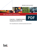 BSI Standards Publication: Concrete - Complementary British Standard To BS EN 206