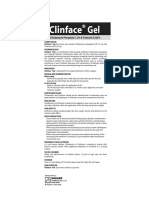 Clinface Gel treats acne with clindamycin and tretinoin