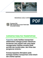 Poer - 4 Analisa Kapasitas Ruas Jalan Perkotaan