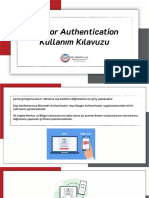 2factor Authentication Kılavız