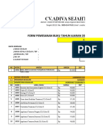 Form Pemesanan Zona 2