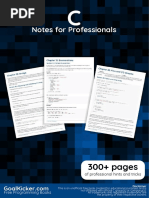 Notes For Professionals: 300+ Pages