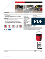 Firestop Joint Spray CFS-SP WB: Technical Data Applications