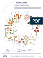 Autumn Flowers in DMC PAT0969 Downloadable PDF 2