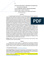 [Colección Psicología y Ley] Factores Psicosociales Asociados a Menores Con Delito de Maltrato Familiar _ [Psychosocial Factors Related to Childs Offenders With Family Abuse Violence]