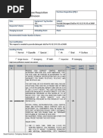 Direct Charge Purchase Requisition ERDD Maintenance Division